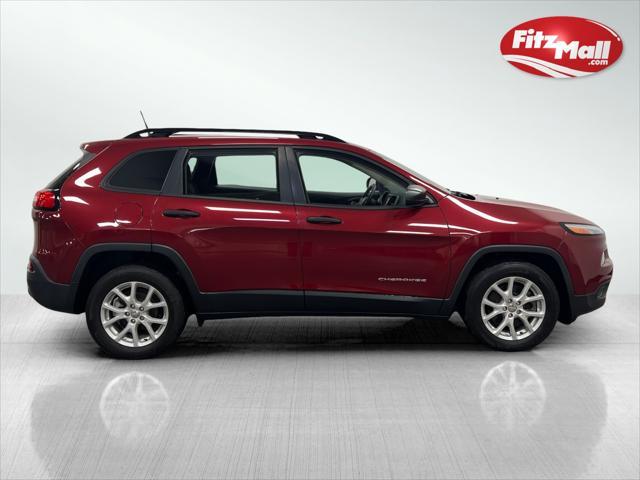 used 2017 Jeep Cherokee car, priced at $14,994