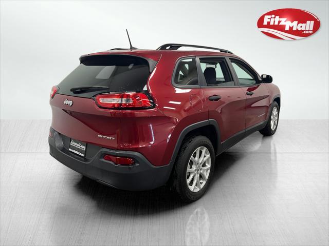 used 2017 Jeep Cherokee car, priced at $15,294