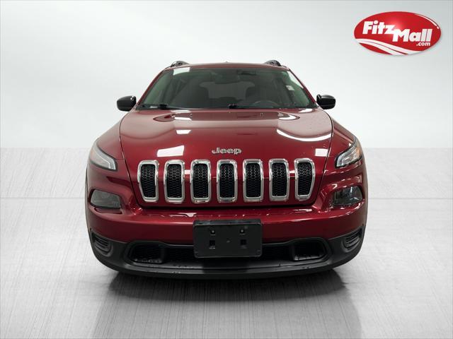 used 2017 Jeep Cherokee car, priced at $14,994