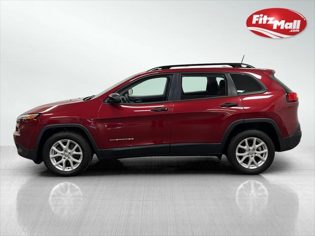 used 2017 Jeep Cherokee car, priced at $14,994