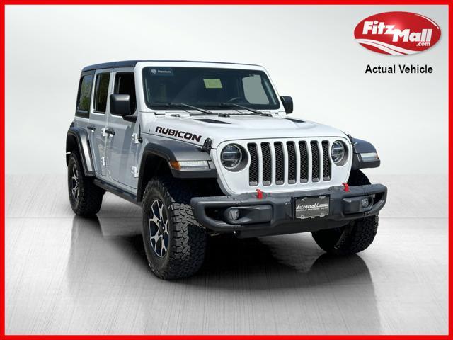 used 2021 Jeep Wrangler Unlimited car, priced at $40,394