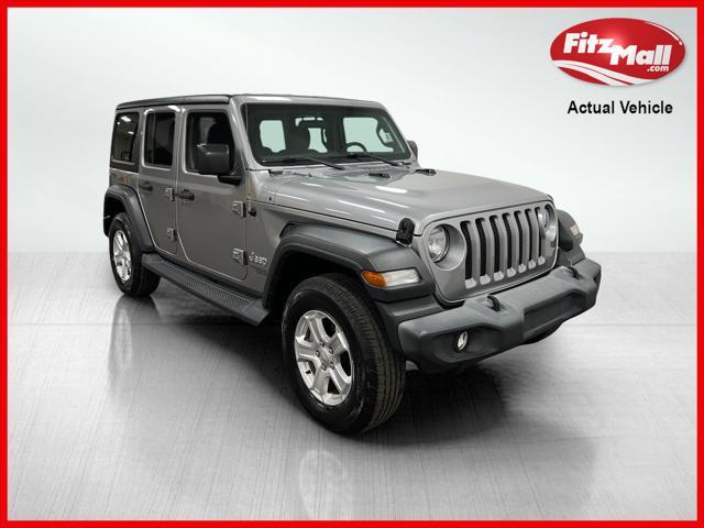 used 2018 Jeep Wrangler Unlimited car, priced at $26,994