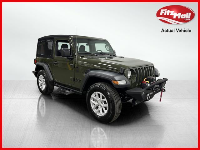 used 2023 Jeep Wrangler car, priced at $34,994