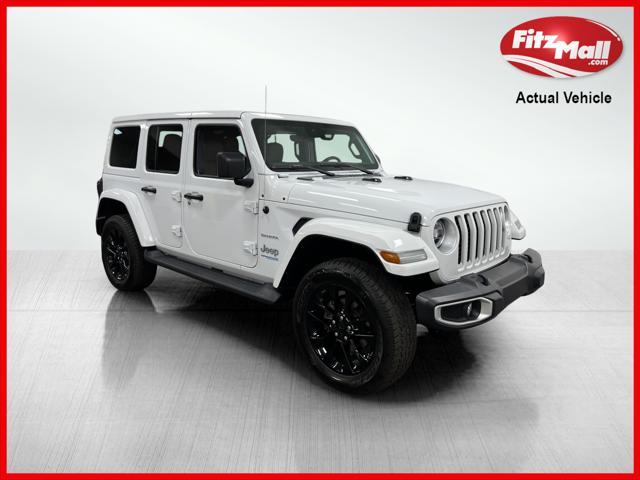 used 2021 Jeep Wrangler Unlimited car, priced at $41,594