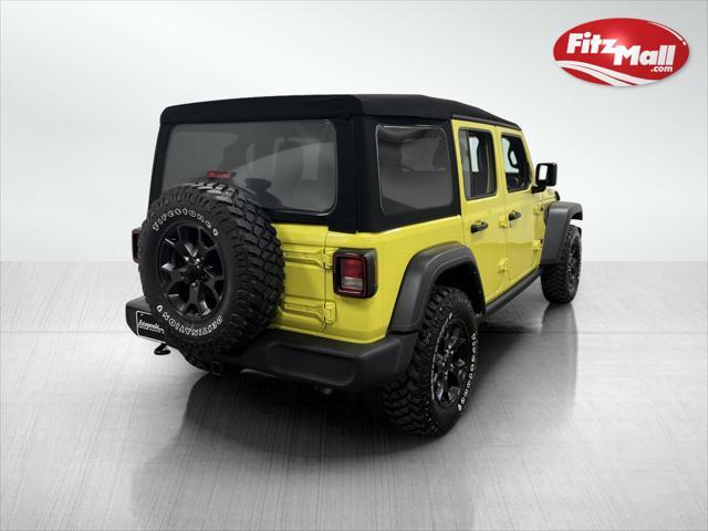 used 2023 Jeep Wrangler car, priced at $39,594