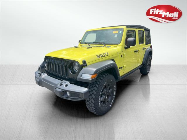 used 2023 Jeep Wrangler car, priced at $39,594