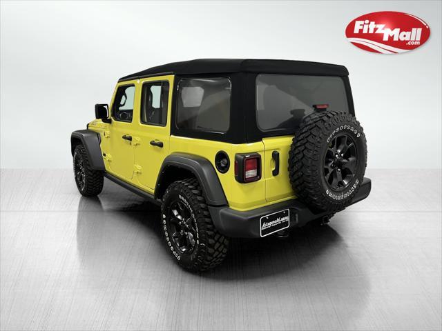 used 2023 Jeep Wrangler car, priced at $39,594