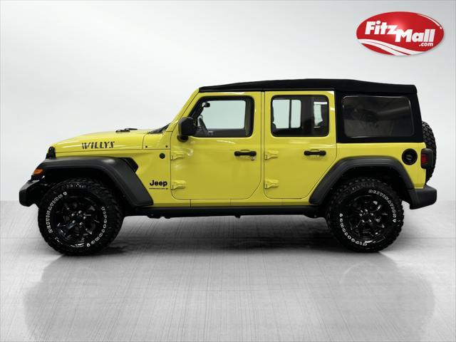 used 2023 Jeep Wrangler car, priced at $39,594