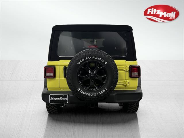 used 2023 Jeep Wrangler car, priced at $39,594