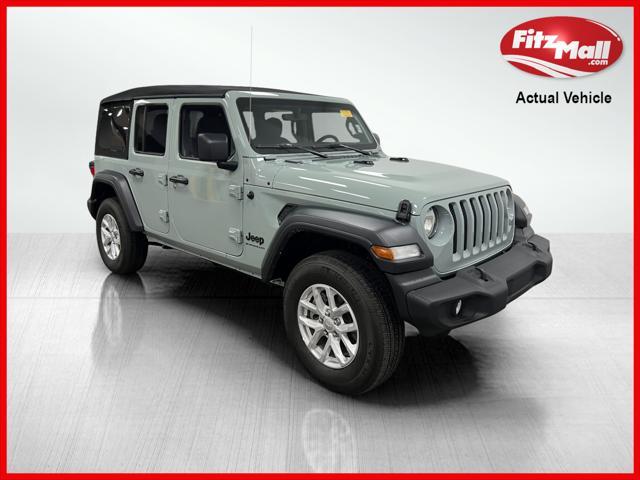 used 2023 Jeep Wrangler car, priced at $43,994