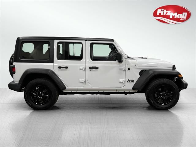 used 2021 Jeep Wrangler Unlimited car, priced at $31,594