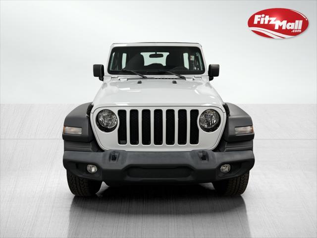 used 2021 Jeep Wrangler Unlimited car, priced at $31,394