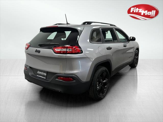 used 2017 Jeep Cherokee car, priced at $10,944