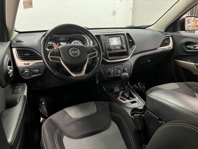 used 2017 Jeep Cherokee car, priced at $10,444