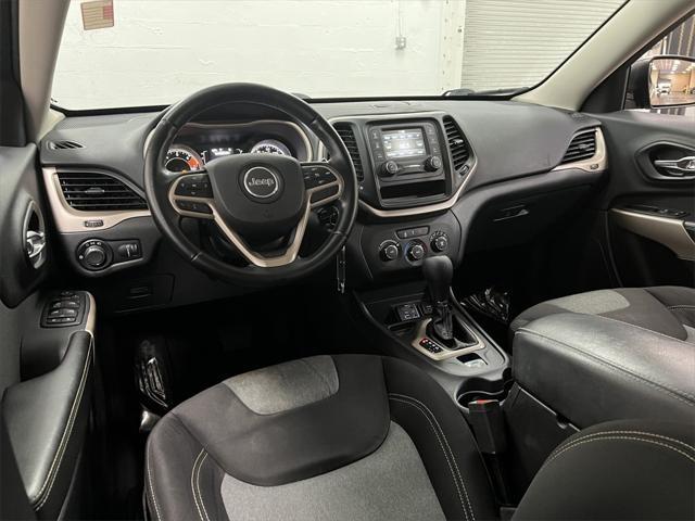 used 2017 Jeep Cherokee car, priced at $10,644