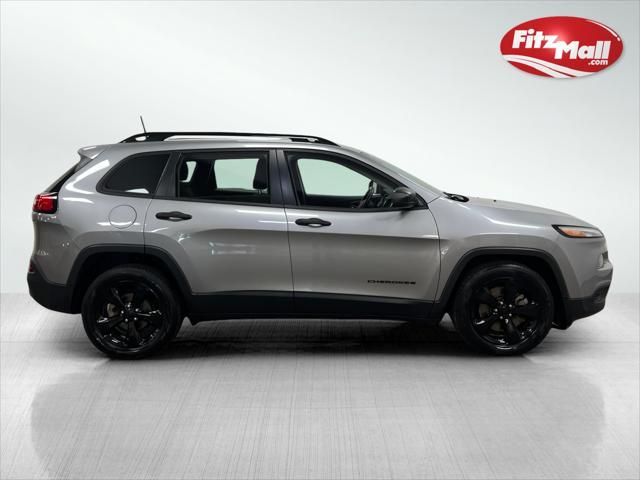 used 2017 Jeep Cherokee car, priced at $10,344