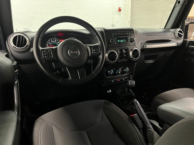 used 2017 Jeep Wrangler Unlimited car, priced at $18,394
