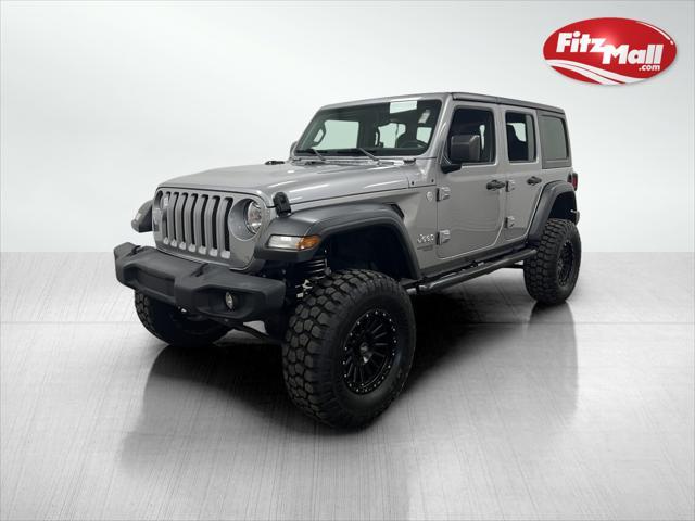 used 2020 Jeep Wrangler Unlimited car, priced at $33,994