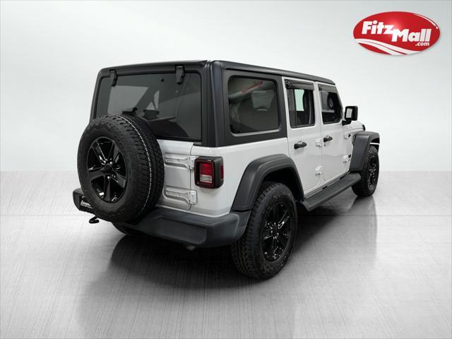 used 2021 Jeep Wrangler Unlimited car, priced at $31,794