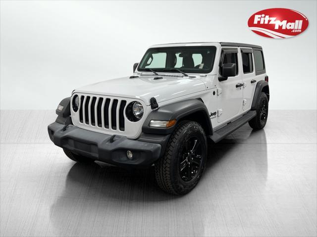 used 2021 Jeep Wrangler Unlimited car, priced at $31,794