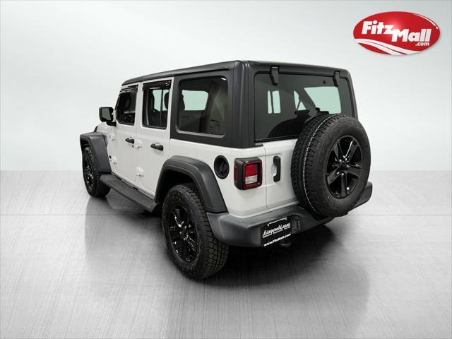 used 2021 Jeep Wrangler Unlimited car, priced at $31,794