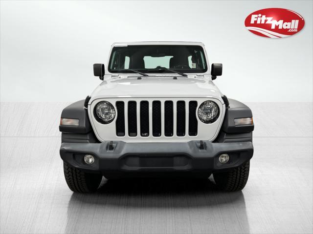 used 2021 Jeep Wrangler Unlimited car, priced at $31,794