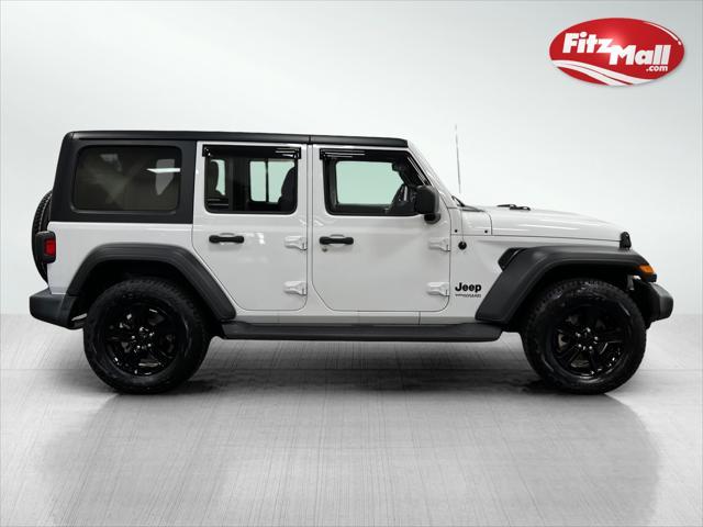 used 2021 Jeep Wrangler Unlimited car, priced at $31,794