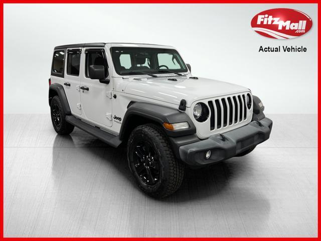 used 2021 Jeep Wrangler Unlimited car, priced at $31,994