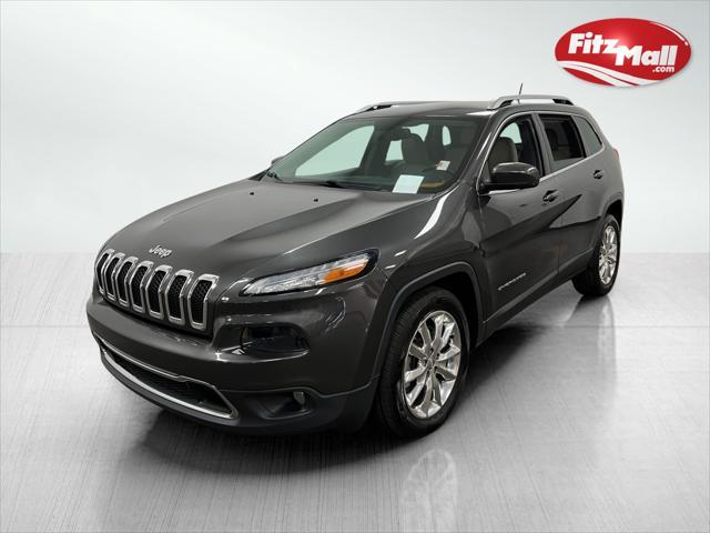 used 2015 Jeep Cherokee car, priced at $14,194