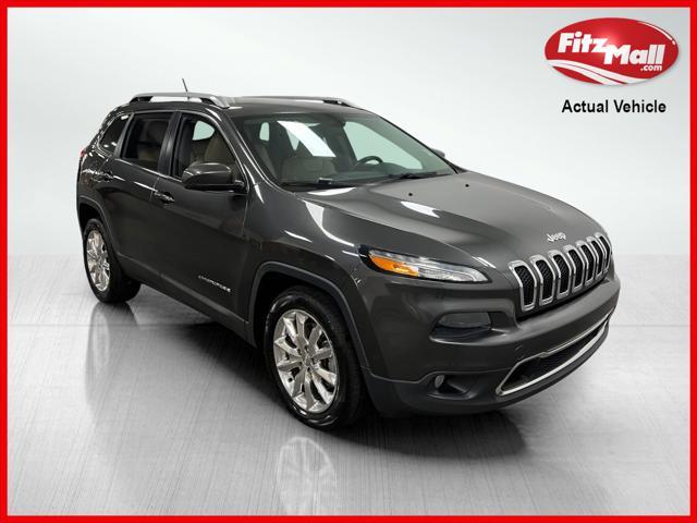 used 2015 Jeep Cherokee car, priced at $14,194