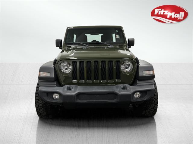 used 2021 Jeep Wrangler Unlimited car, priced at $32,994