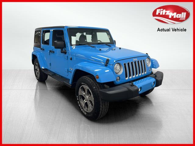 used 2017 Jeep Wrangler Unlimited car, priced at $23,994