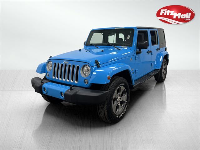 used 2017 Jeep Wrangler Unlimited car, priced at $23,994