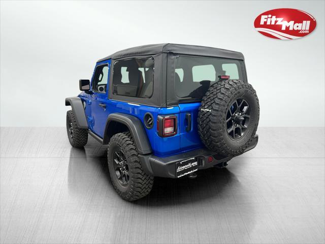 new 2025 Jeep Wrangler car, priced at $39,585