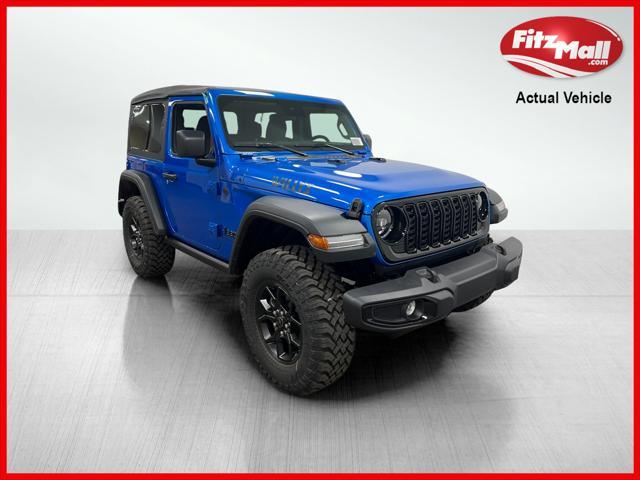 new 2025 Jeep Wrangler car, priced at $39,585