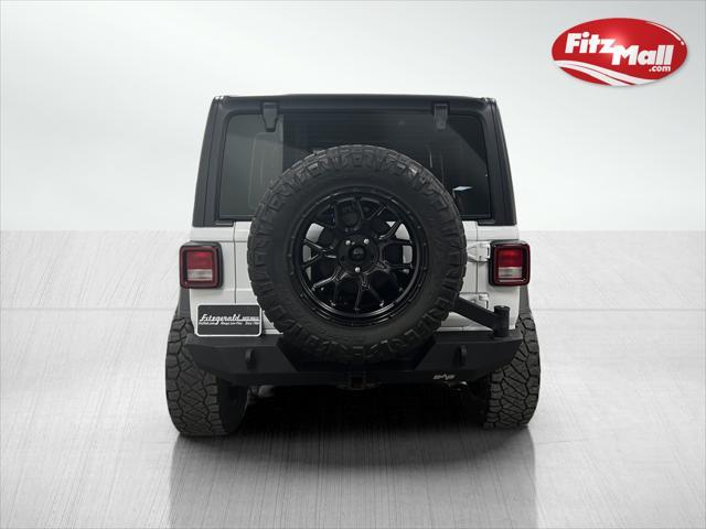 used 2021 Jeep Wrangler Unlimited car, priced at $32,594