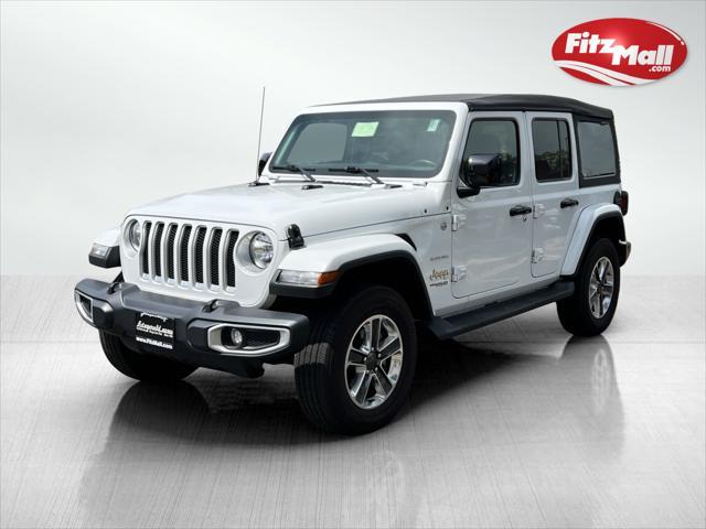 used 2022 Jeep Wrangler Unlimited car, priced at $36,494