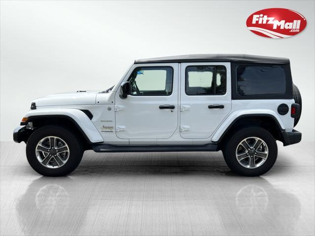 used 2022 Jeep Wrangler Unlimited car, priced at $36,494