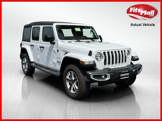 used 2022 Jeep Wrangler Unlimited car, priced at $36,494