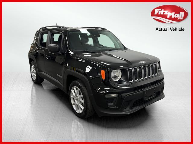 used 2022 Jeep Renegade car, priced at $18,994