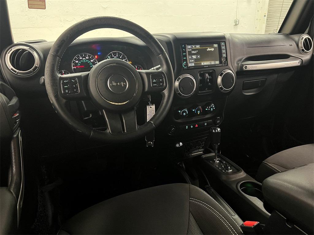 used 2015 Jeep Wrangler Unlimited car, priced at $17,194