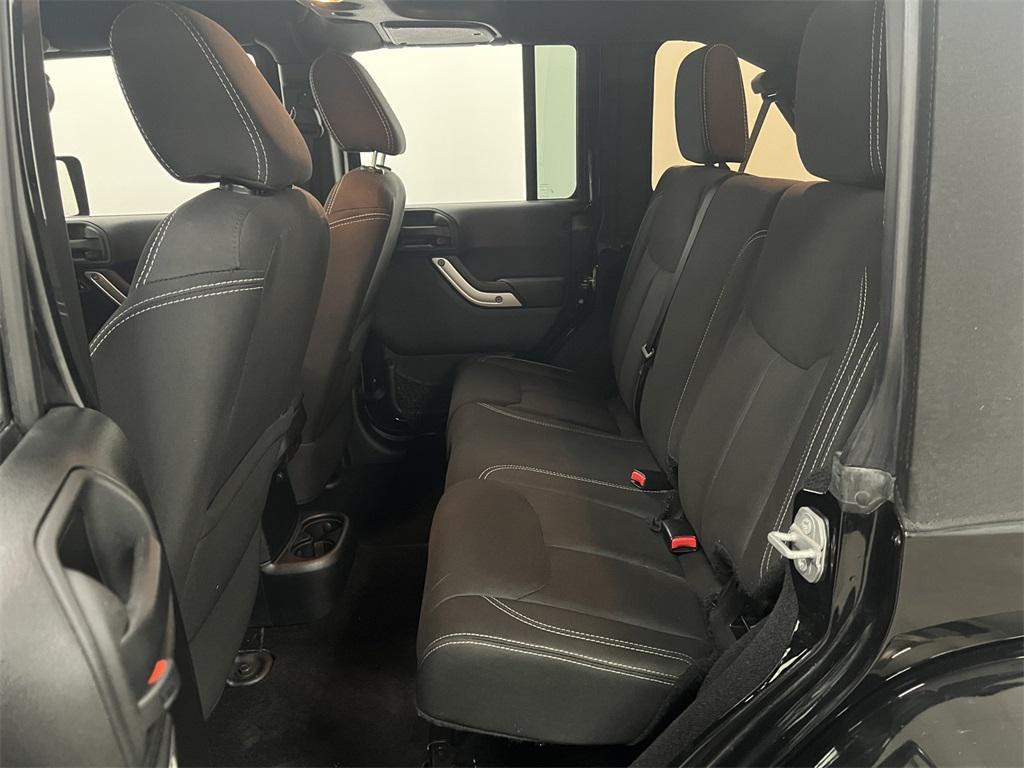 used 2015 Jeep Wrangler Unlimited car, priced at $17,194