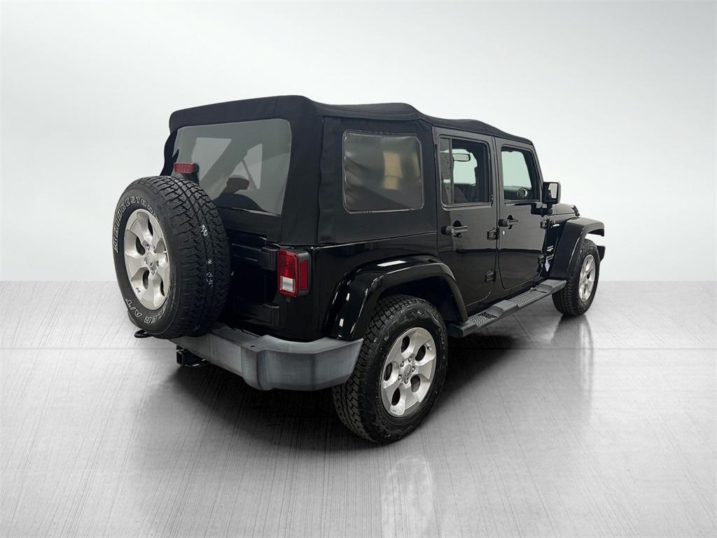 used 2015 Jeep Wrangler Unlimited car, priced at $17,194
