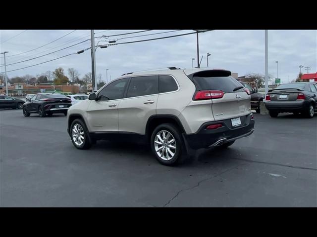 used 2015 Jeep Cherokee car, priced at $14,999