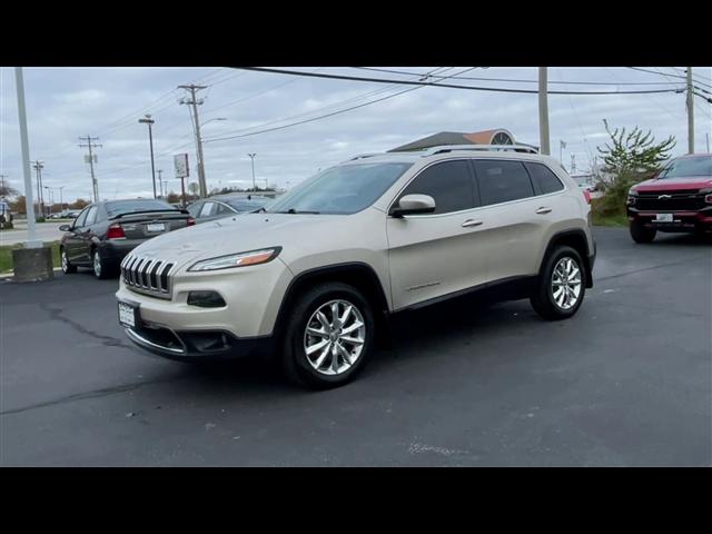 used 2015 Jeep Cherokee car, priced at $14,999