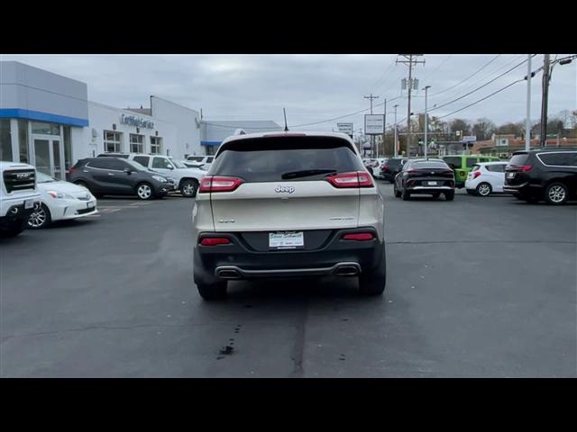 used 2015 Jeep Cherokee car, priced at $14,999