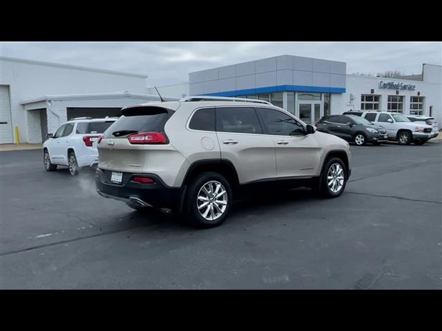 used 2015 Jeep Cherokee car, priced at $14,999