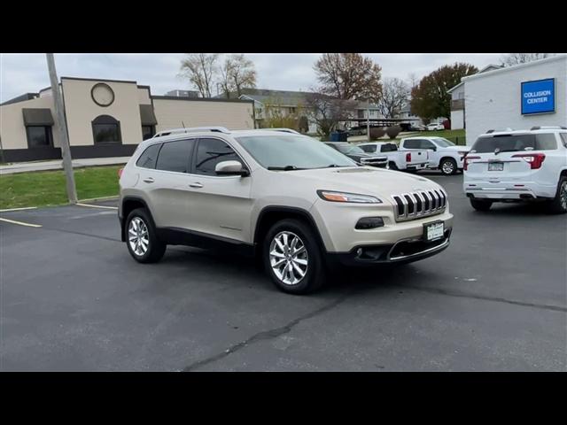 used 2015 Jeep Cherokee car, priced at $14,999