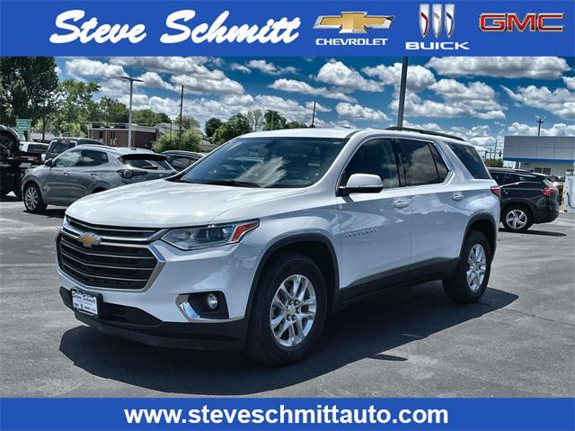 used 2021 Chevrolet Traverse car, priced at $33,999