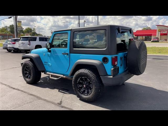 used 2017 Jeep Wrangler car, priced at $17,999